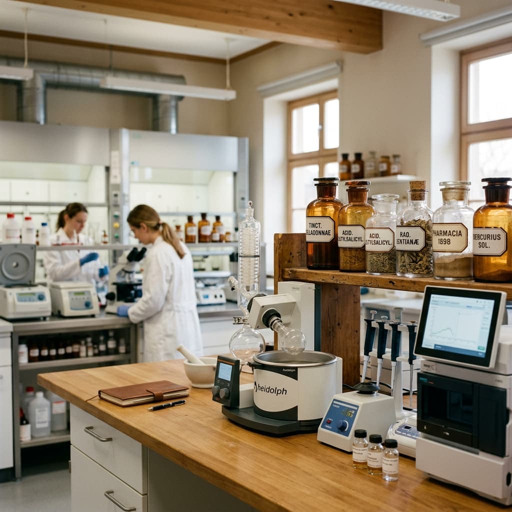 Menschen hinter der Apotheke