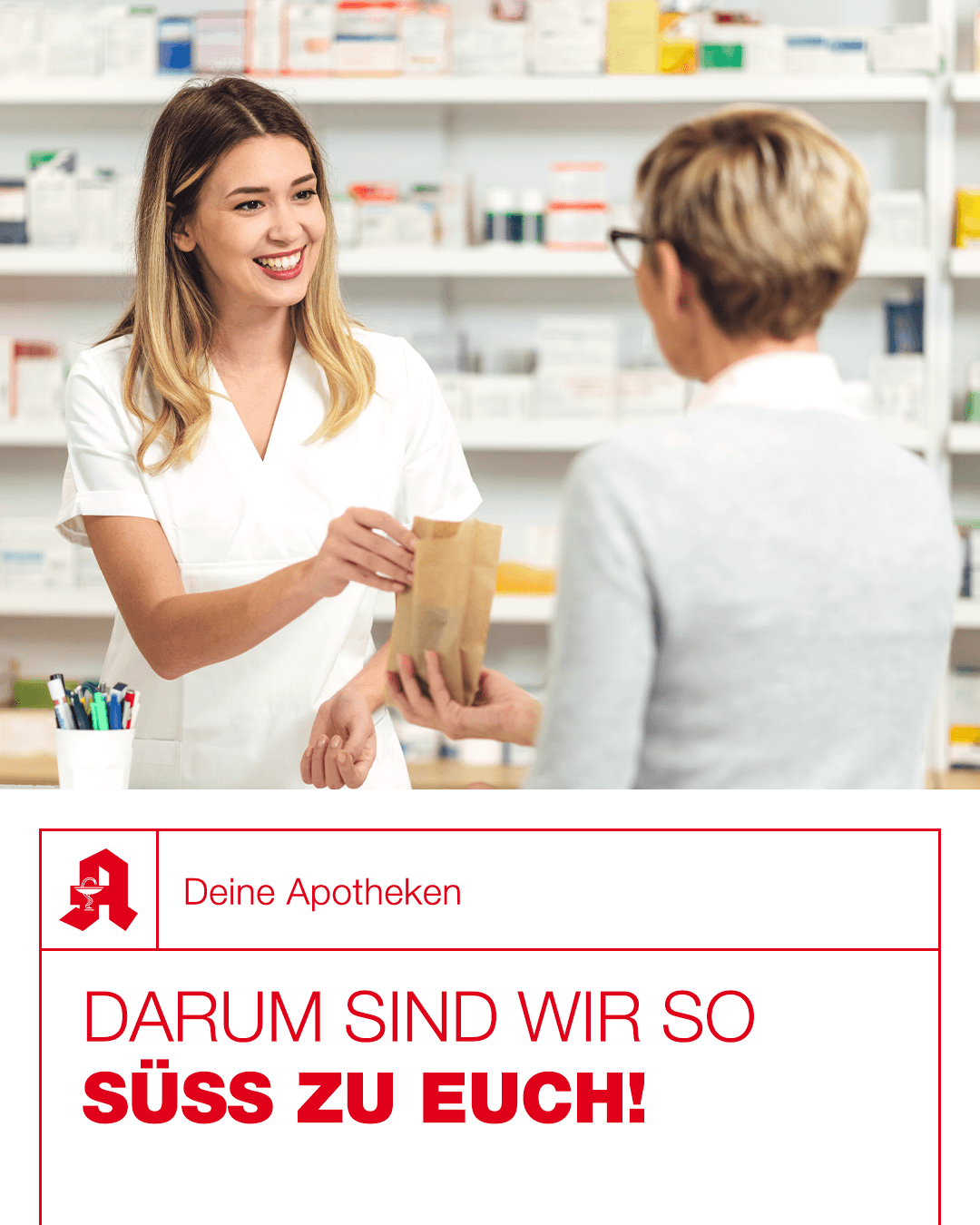 Menschen hinter der Apotheke